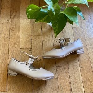 So Danca tan tap shoes girls size 11